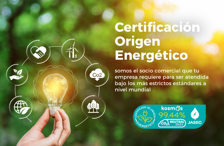 Certificación origen energético