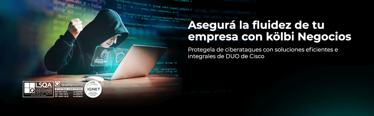 Asegurá la fluidez de tu empresa con Duo Cisco de kölbi Negocios