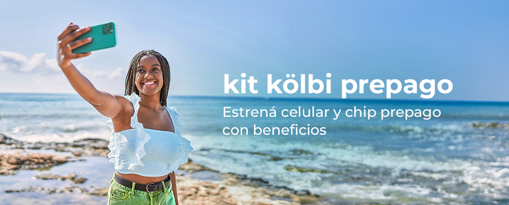 kit kölbi prepago: Estrená celular y chip prepago con beneficios