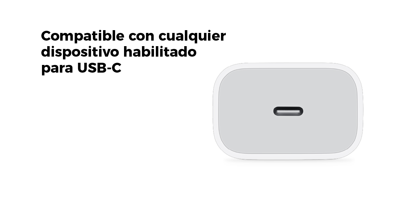 Compatible con cualquier dispositivo habilitado para USB-C