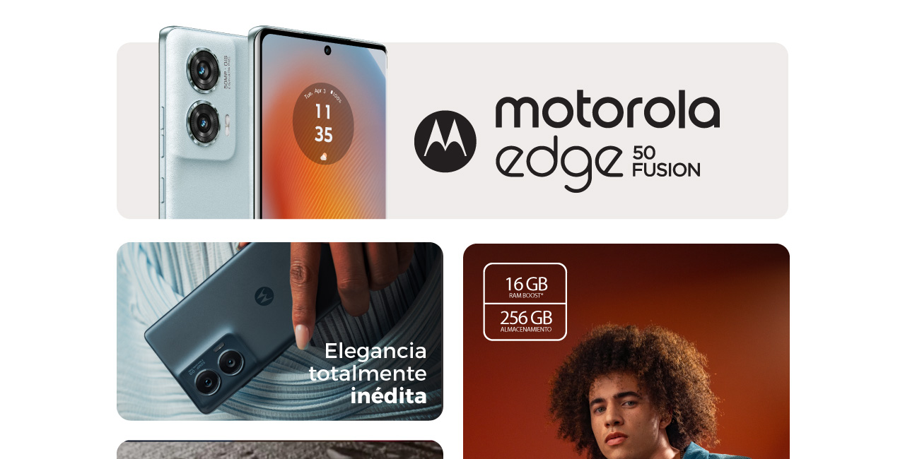 Motorola edge 50 fusion, elegancia totalmente inédita