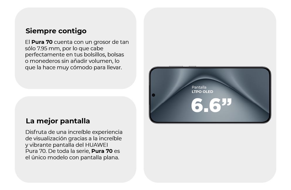 con pantalla LTPO OLED 6,6"