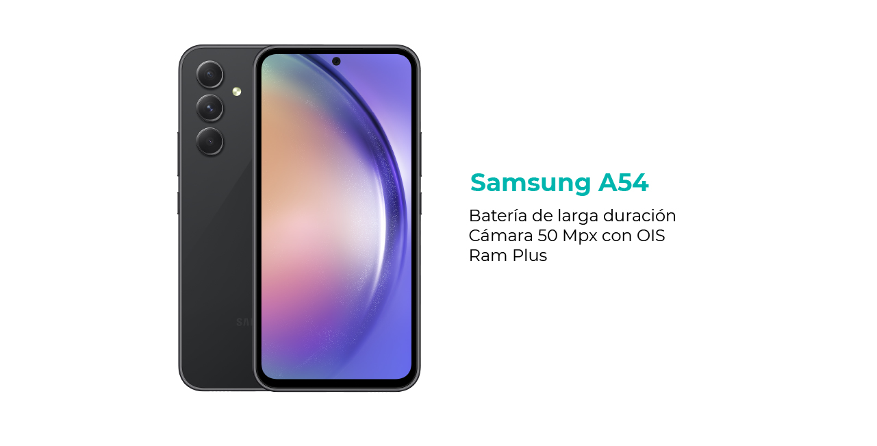 Samsung Galaxy A54 5G, cuenta con batería de larga duración