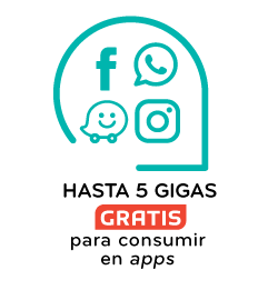 Hasta 5 gigas gratis para disfrutar desde Whatsapp hasta Waze, Faacebook e Instagram