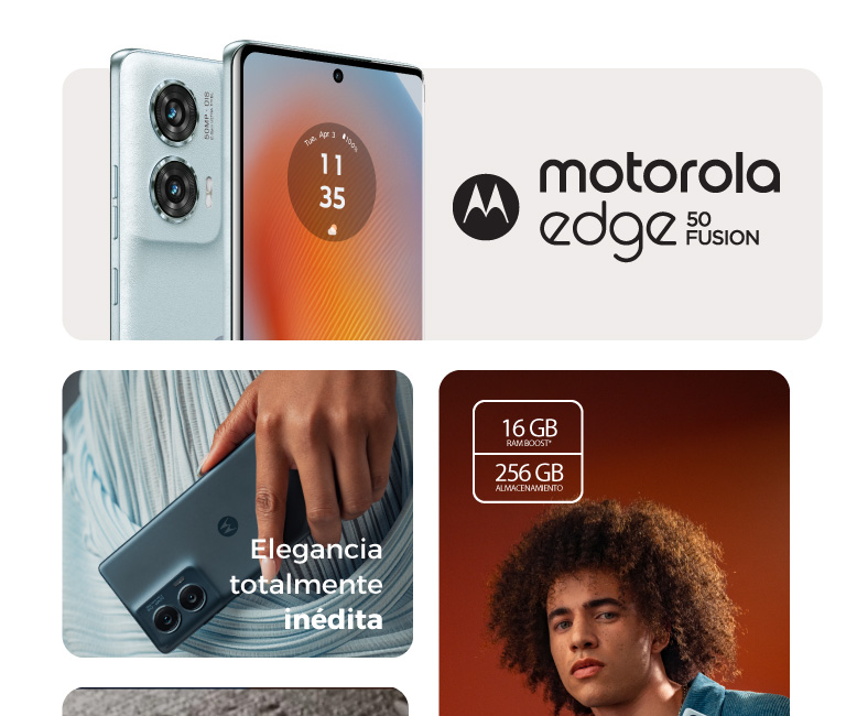 Motorola edge 50 fusion, elegancia totalmente inédita