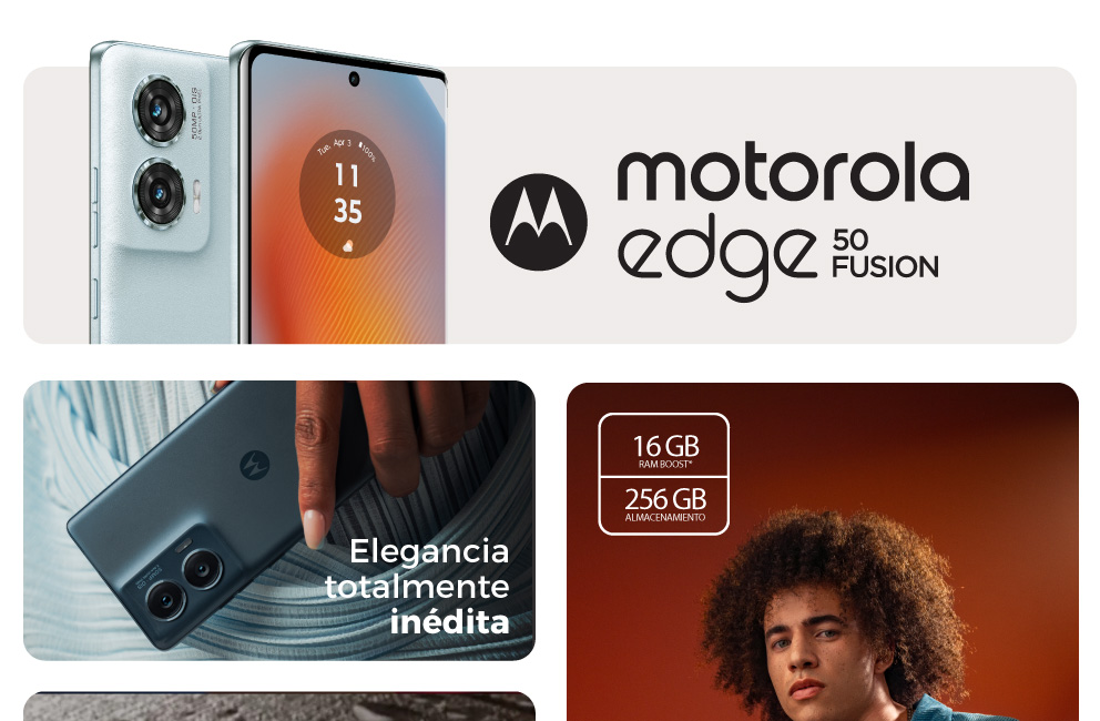 Motorola edge 50 fusion, elegancia totalmente inédita