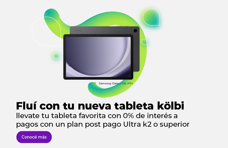 Fluí con tu nueva tableta kölbi