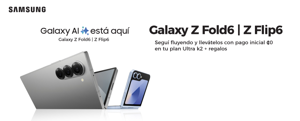 Zfold6-Zflip6 llevátelos con pago inicial cero y con tu plan postpago + regalos